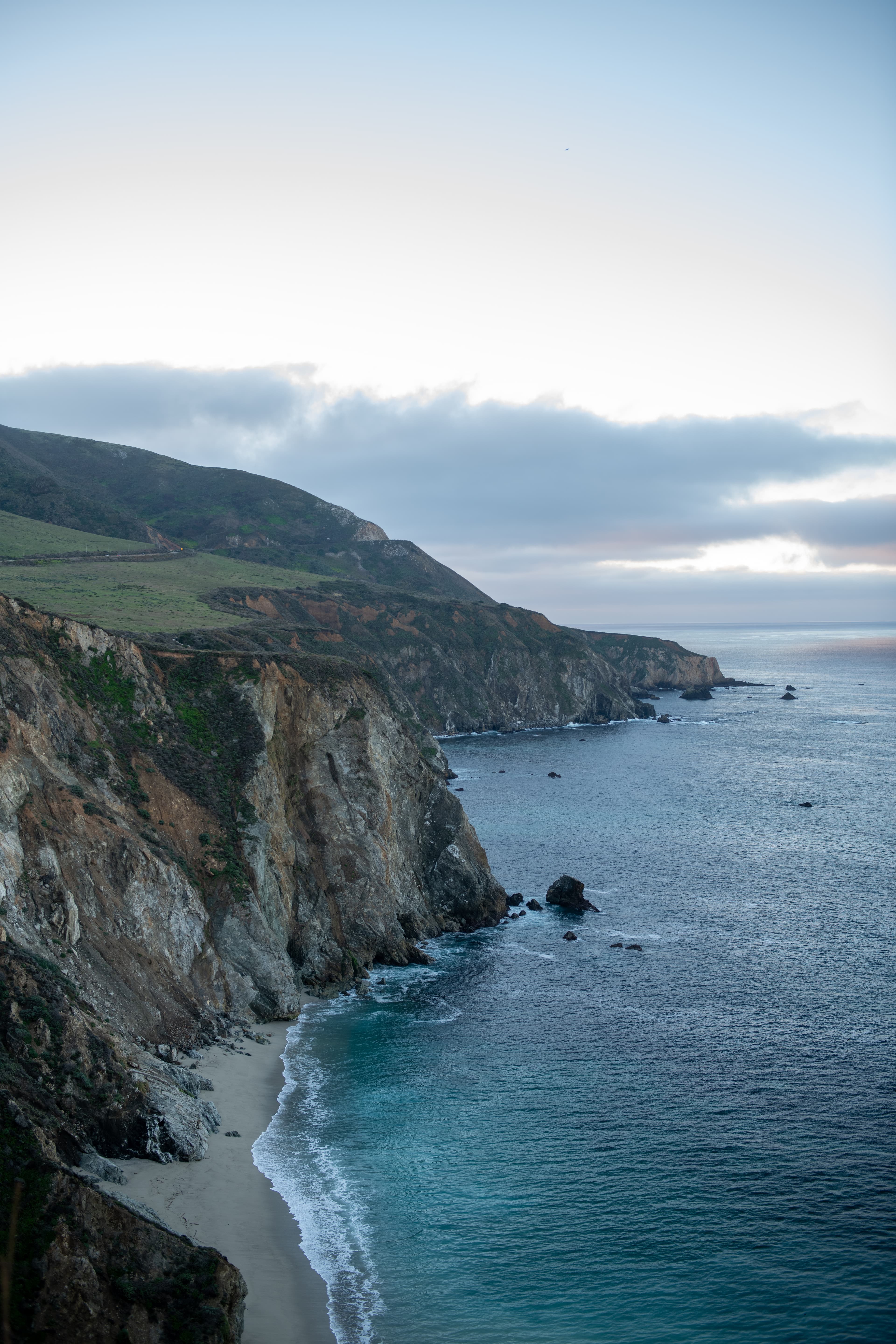 Big Sur coastline — Pacific cliffs and teal ocean